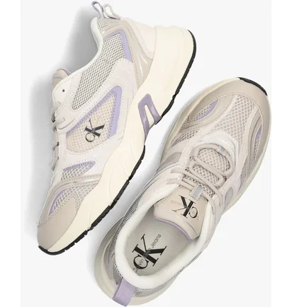 Кросівки жіночі Calvin Klein Retro Tennis Beige YWOYW00891