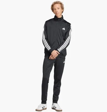 Спортивний костюм чоловічий Adidas Sportswear Basic 3-Stripes Black JI8858