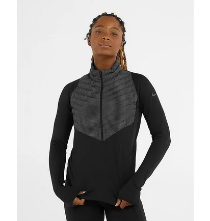 Куртка женская Nike Therma-Fit Run Division Black/Grey DD6468-010