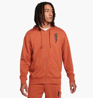 Толстовка мужская Air Jordan M J Zion Hoodie Orange Dj5869-246
