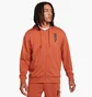 Толстовка мужская Air Jordan M J Zion Hoodie Orange Dj5869-246