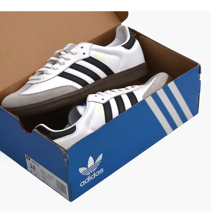 Кросівки чоловічі Adidas Samba Vegan Shoes White H01877