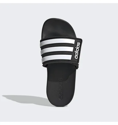 Тапочки дитячі Adidas Adilette Comfort Black/White Eg1879