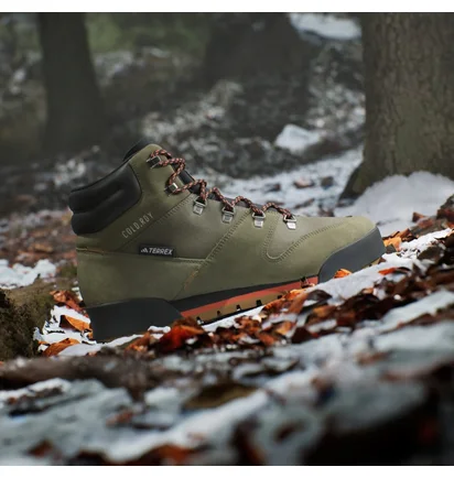 Черевики унісекс Adidas Terrex Snowpitch Cold.Rdy Hiking Olive IH3665