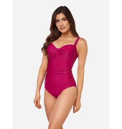 Купальник жіночий Aqua speed Olivia 7363 44 Bordo 200-03