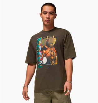 Футболка мужская Nike Brand Mj23 Ss Crew Olive FZ1991-045