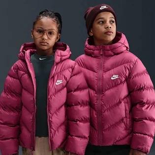 Пуховик дитячий Nike Tf Adp Puffer Bordo HQ4976-634
