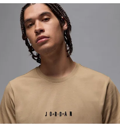 Футболка мужская Air Jordan Memb Air Crew Beige DM3182-257