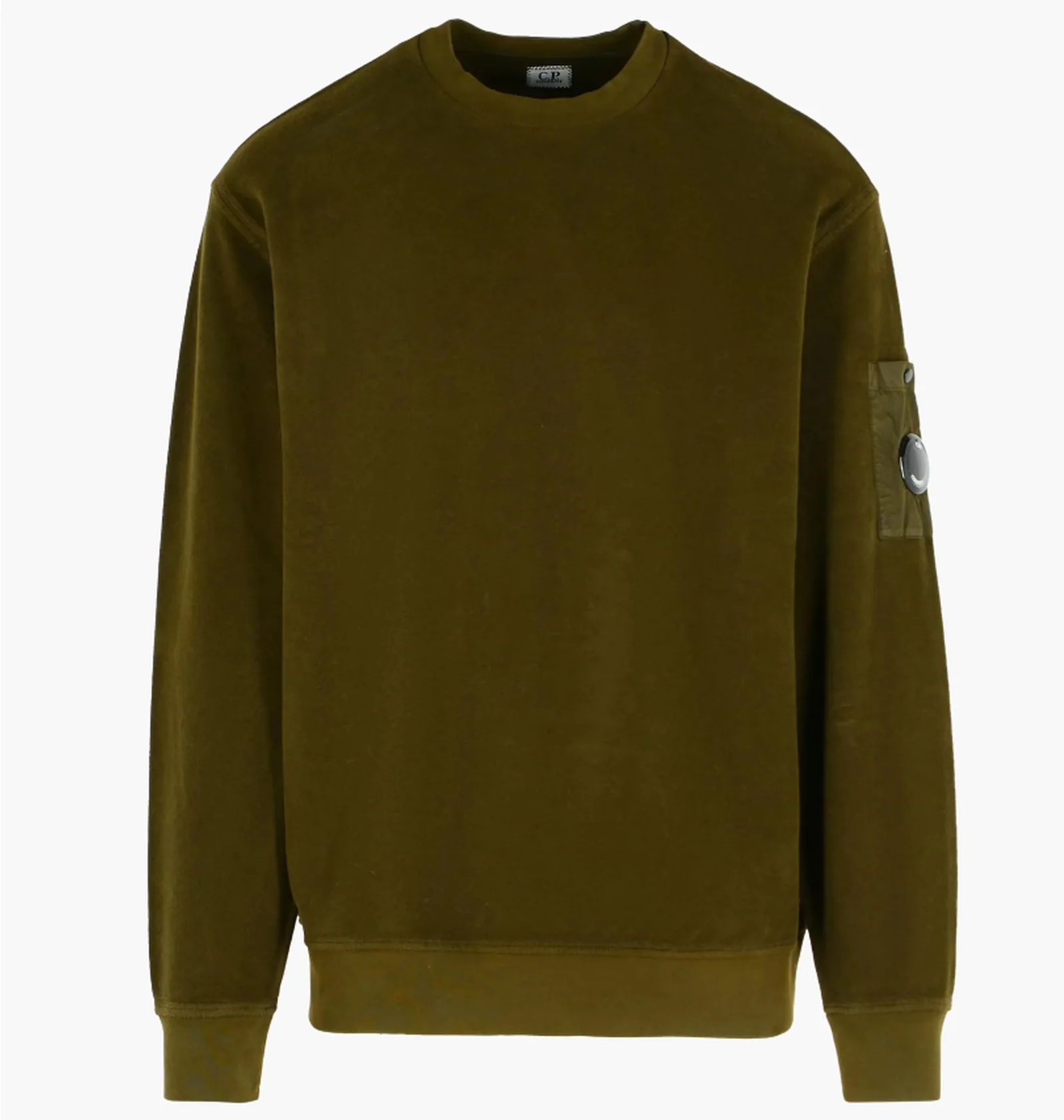 ᐉ Свитшот мужской C.P. Company Emerized Diagonal Fleece Olive