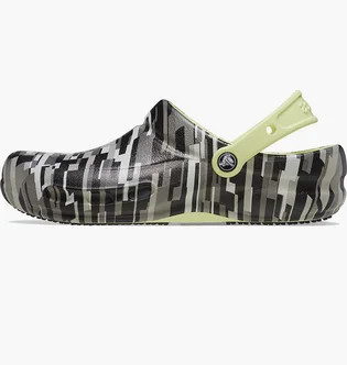 Тапочки унисекс CROCS Bistro Graphic Work Clog Grey 204044-068