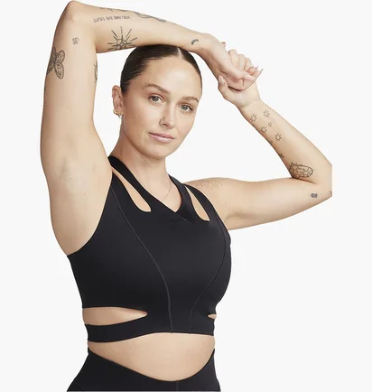 Топ женский Nike Futuremove Wolight-Support Non-Padded Strappy Sports Bra Black FQ2640-010