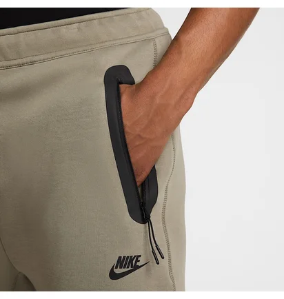 Штани чоловічі Nike Tech Fleece Open-Hem Beige HJ6533-320