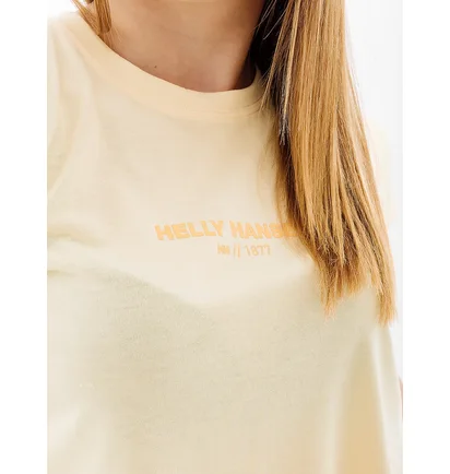 Футболка женская Helly Hansen W Allure T-Shirt Yellow 53970-367
