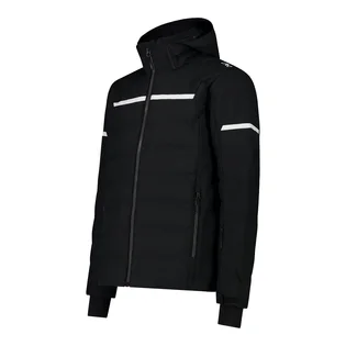 Куртка чоловіча CMP Zip Hood Stretch Polyes Black 34W4697-U901