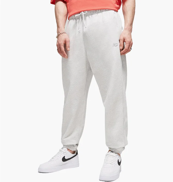Штаны мужские New Balance Athletics French Terry Jogger White MP41508AHH