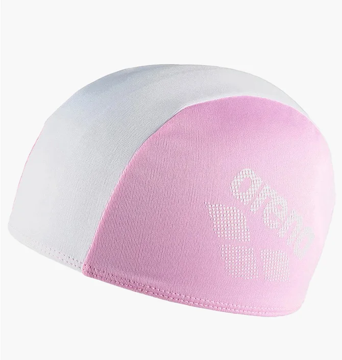 Шапочка для плавания детская Arena Polyester Ii Jr Pink/White 002491-101