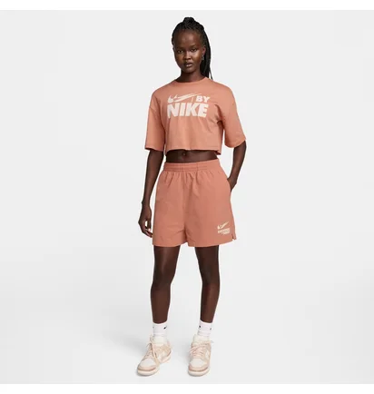 Шорти жіночі Nike Nsw Woven Short Gls Orange HF5529-212