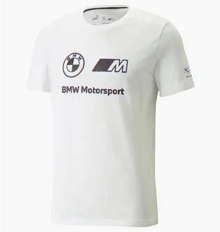 Футболка мужская Puma Bmw M Motorsport Logo Tee White 533398-02
