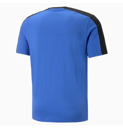 Футболка мужская Puma Essentials Block Tape Blue/Black 673341-92