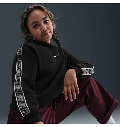 Спортивный костюм детский Nike Sportswear Club Fleece Older Kids Black HQ9321-010__HQ9323-010