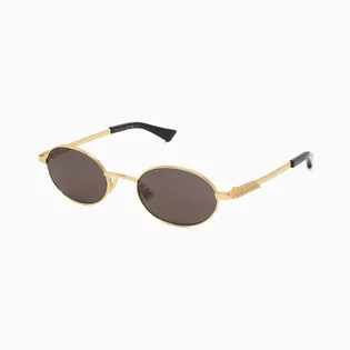 Солнцезащитные очки Bottega Veneta Brown/Yellow BV1470S-003-52