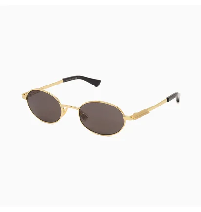 Солнцезащитные очки Bottega Veneta Brown/Yellow BV1470S-003-52
