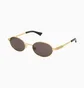 Солнцезащитные очки Bottega Veneta Brown/Yellow BV1470S-003-52