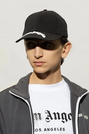 Кепка унісекс Palm Angels Black PMLB053F22