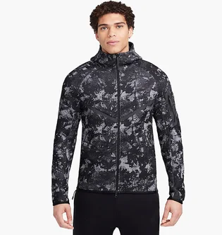 Толстовка мужская Nike Tech Fleece Hoodie Camo/Grey HV5055-060