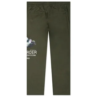 Штаны унисекс Pleasures Power Beach Olive P21NO021-OLIVE