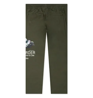 Штаны унисекс Pleasures Power Beach Olive P21NO021-OLIVE