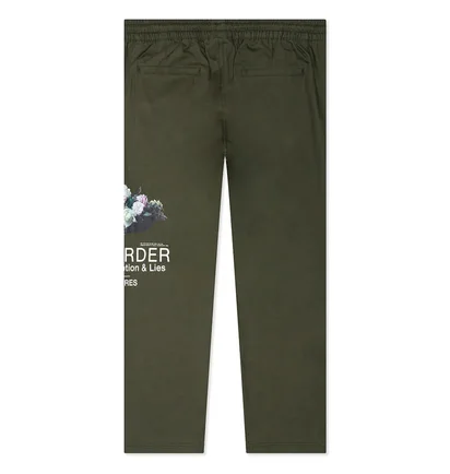 Штани унісекс Pleasures Power Beach Olive P21NO021-OLIVE