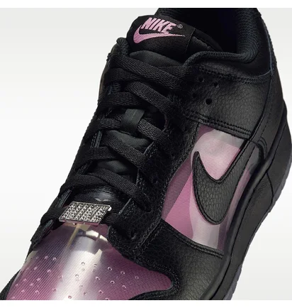 Кроссовки мужские Nike Dunk Low Retro Prm Black/Pink IM3077-600