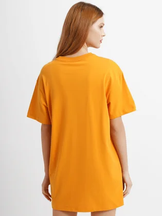 Плаття жіноче Nike W Nsw Essntl Ss Drss Yellow CJ2242-738