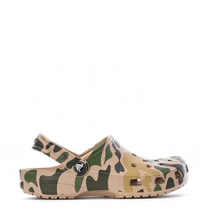 Тапочки чоловічі CROCS Classic Clog Camo/Beige 206454-2Y6