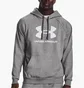 Худи мужское Under Armour Hooded Sweatshirt Ua Rival Fleece Logo Hd-Gry Grey 1379758-025