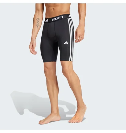 Шорты мужские Adidas Techfit Compression Training 3-Stripes Short Black IN5589