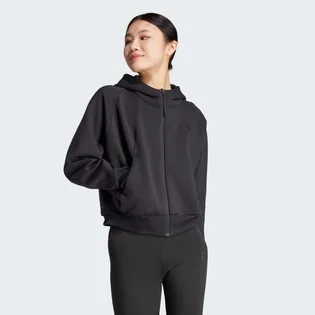Толстовка жіноча Adidas Z.N.E. Full-Zip Black IN5128