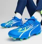 Бутсы унисекс Puma Ultra Match Fg/Ag Blue 107347-03