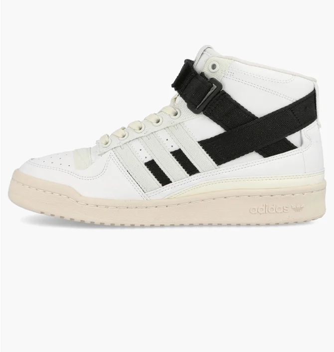 Кросівки чоловічі Adidas Forum Mid Parley White/Black GV7616