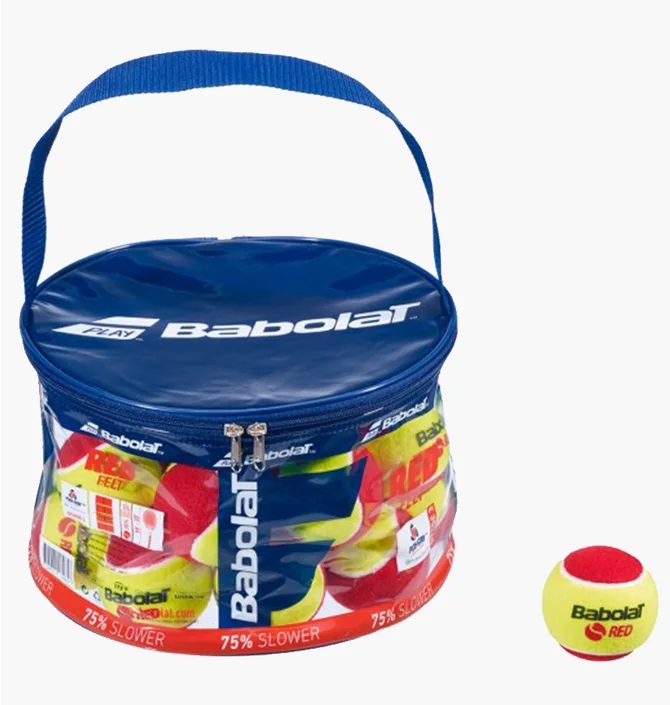 М'яч для великого тенісу Babolat Red Felt (24 шт) Yellow/Red 516005-113