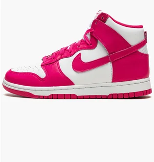 Кросівки жіночі Nike Wmns Dunk High White/Pink DD1869-110