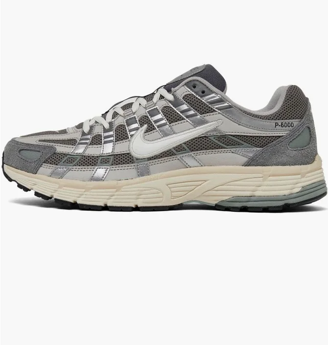Кроссовки унисекс Nike P-6000 Premium Casual Shoes Grey FN7509-029
