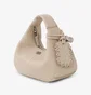 Сумка жіноча GANNI Light Grey Mini Hobo Bag Beige A6978