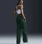 Штани жіночі Nike Windrunner High-Waisted Woven Open-Hem Pants Green FV7655-300