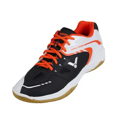 Кроссовки унисекс Victor A190 Indoor Black/White A190