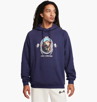 Худи мужское Nike Lebron Pullover Fleece Hoodie Blue FB7123-555