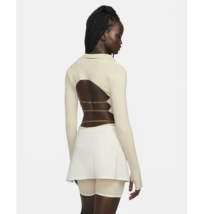 Поло женское Nike X Jacquemus WomenS Polo Beige DN3225-219