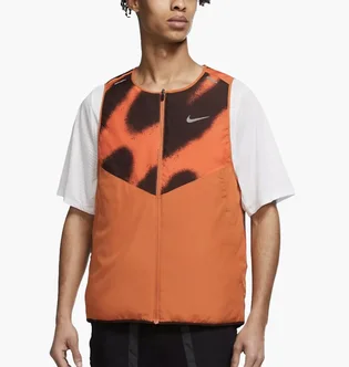 Жилетка мужская Nike Therma Fir Repel Wild Run Vest Orange DD6207-816