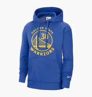 Худи мужское Nike Golden State Warriors Essential Fleece Pullover Hoodie Blue Db1212-496